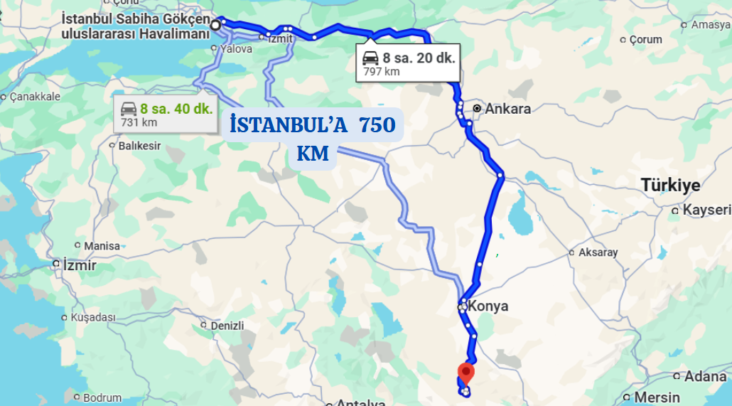 KONYA HADİM KALINAĞIL KÖYÜNDE 833M² BAĞIMIZ SATILIKTIR. - KONYA HADİM fotoğraf 7